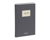 Agenda journalier Brepols Essenz 16M Saturnus - 16 mois - Septembre 2025 / Décembre 2026 - 13,3 x 20,8 cm