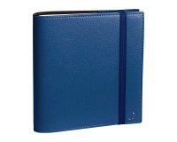 Agenda Quo Vadis Time & Life Médium semainier - année 2027 - 16 x 16 cm bleu métal