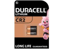 Pila de litio Duracell CR2, paquete de 2