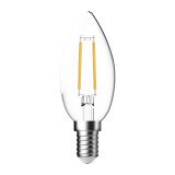Ampoule LED - E14 - 4 W - Flamme à filament