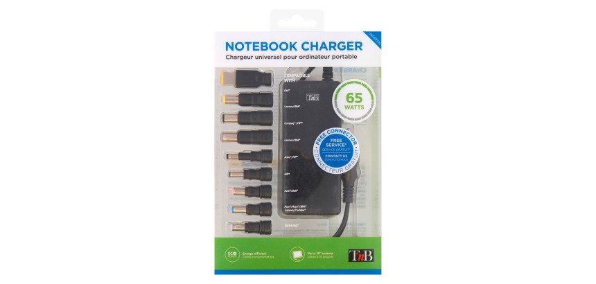 Chargeur universel pour Ultrabook jusqu'au 15,6"