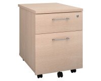 Cassettiera in legno 2 cassetti ecla