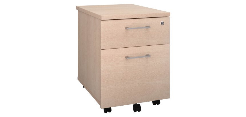 Caisson mobile bois 2 tiroirs - Arch