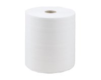 Bobina secamanos Bruneau Ecolabel Extrablanco doble capa 150 m - Caja de 6