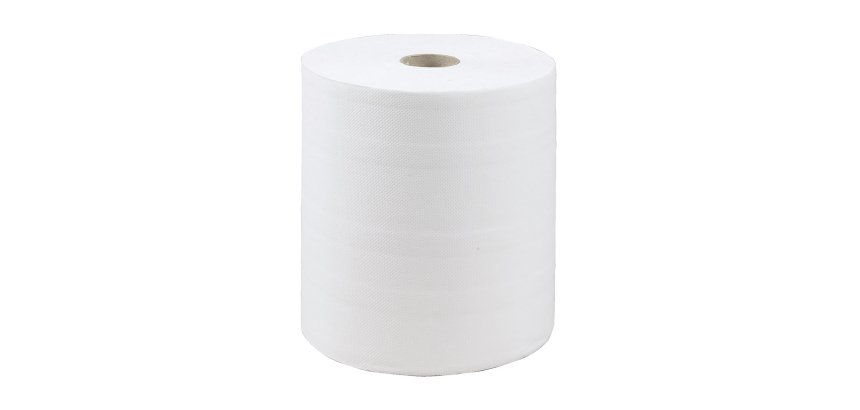 Bobina secamanos Bruneau Ecolabel Extrablanco doble capa 150 m - Caja de 6