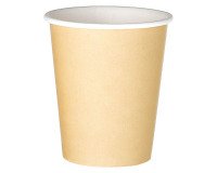 Vaso desechable 28/25 cl  cartón kraft  - Paquete de 100