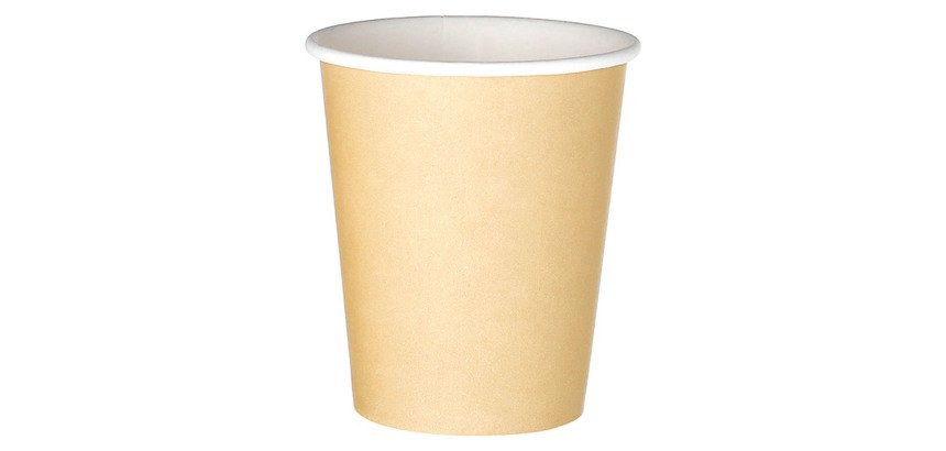 Gobelet jetable en carton Kraft 28 cl - lot de 100