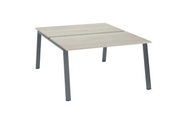Conjunto de 2 mesas rectas Ecla Pata metal - elemento inicial
