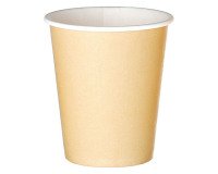 Vaso desechable 18/20 cl cartón kraft  - Paquete de 100