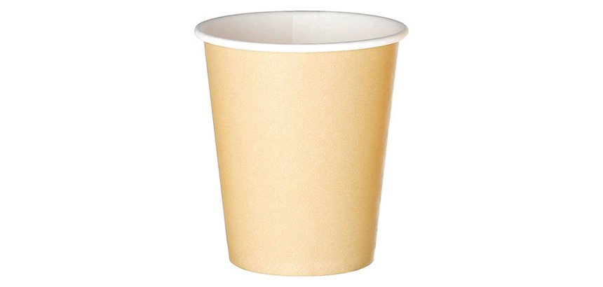 Gobelet jetable en carton Kraft 20 cl - lot de 100