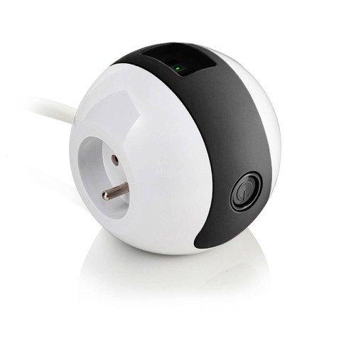 Regleta Compacta WATT'BALL Negro