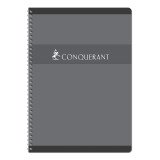 Notebook spiral binding Conquérant Sept 21 x 29,7 cm large squares 100 pages 