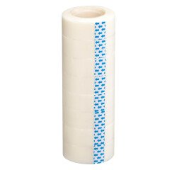 Klebeband unsichtbar Budget - Breite 19 mm x Länge 33 m - Packung mit 8