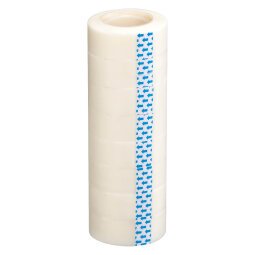 Adhesive tape roll invisible budget length 33 m - set of 8