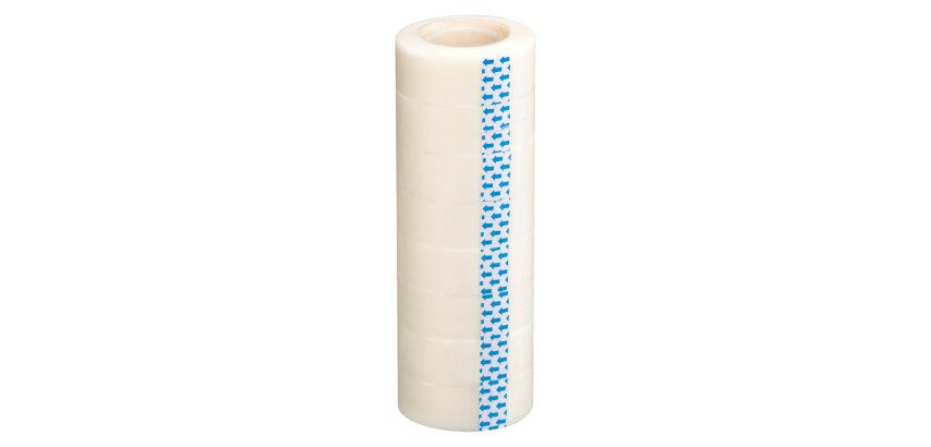 Ruban adhésif invisible budget - Largeur 19 mm x longueur 33 m - Lot de 8