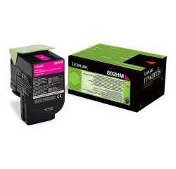 Lexmark 80C2HX hohe Kapazität Einzelfarben Tonerkartusche 