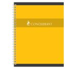 Cahier spirale Conquérant Sept 17 x 22 cm - grands carreaux - 100 pages