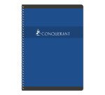 Cahier spirale Conquérant Sept 21 x 29,7 cm - grands carreaux - 180 pages
