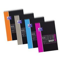 Bloc de bureau Easy Notes Oxford 21 x 31,5 cm spirales - Seyès - 160 pages