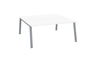 Conjunto de 2 mesas rectas Ecla Pata metal - elemento inicial