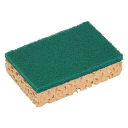 Vegetal scraping sponge Spontex - pack of 10