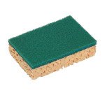 Eponge végétale grattante Spontex - Paquet de 10