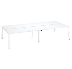 Conjunto de 4 mesas Ecla patas metal