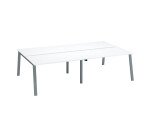 Bench 4 scrivanie Ecla gambe in metallo