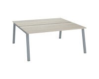 Eiland 2 werkposten ECLA met metalen onderstel