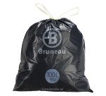 Bolsas de basura con Autocierre Bruneau 40 micras 100L - Paquete de 100 bolsas