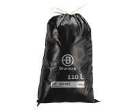 Bolsas de basura con Autocierre Bruneau 30 micras 110L - Paquete de 100 bolsas