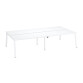Bench 4 scrivanie Ecla gambe in metallo