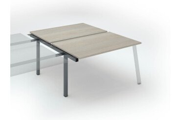 Conjunto de 2 mesas Ecla patas metal - elemento siguiente