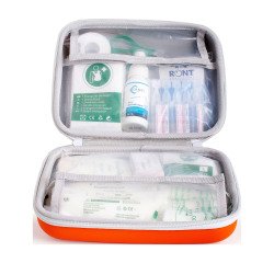 Botiquín primeros auxilios SaveBox 7 x 18 x 23 cm - 10 personas