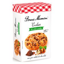 Cookies choco noisettes Bonne Maman  - Paquet de 225 g