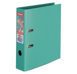 Classeur à levier plastifié Esselte Breeze A4 - Dos 7,5 cm