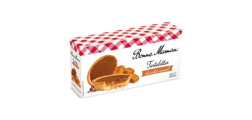 Tartelettes chocolat caramel Bonne Maman - Paquet de 135 g
