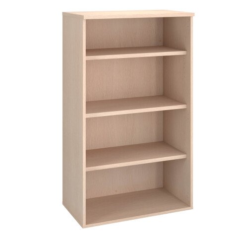 Estantería media altura Ecla Alt 136 x An 80 cm roble claro