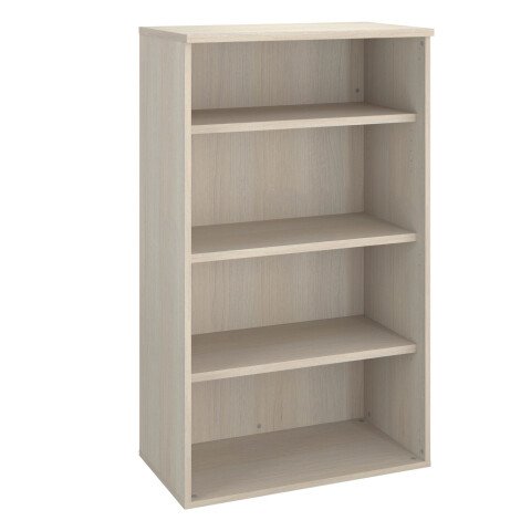 Estantería media altura Ecla Alt 136 x An 80 cm roble gris