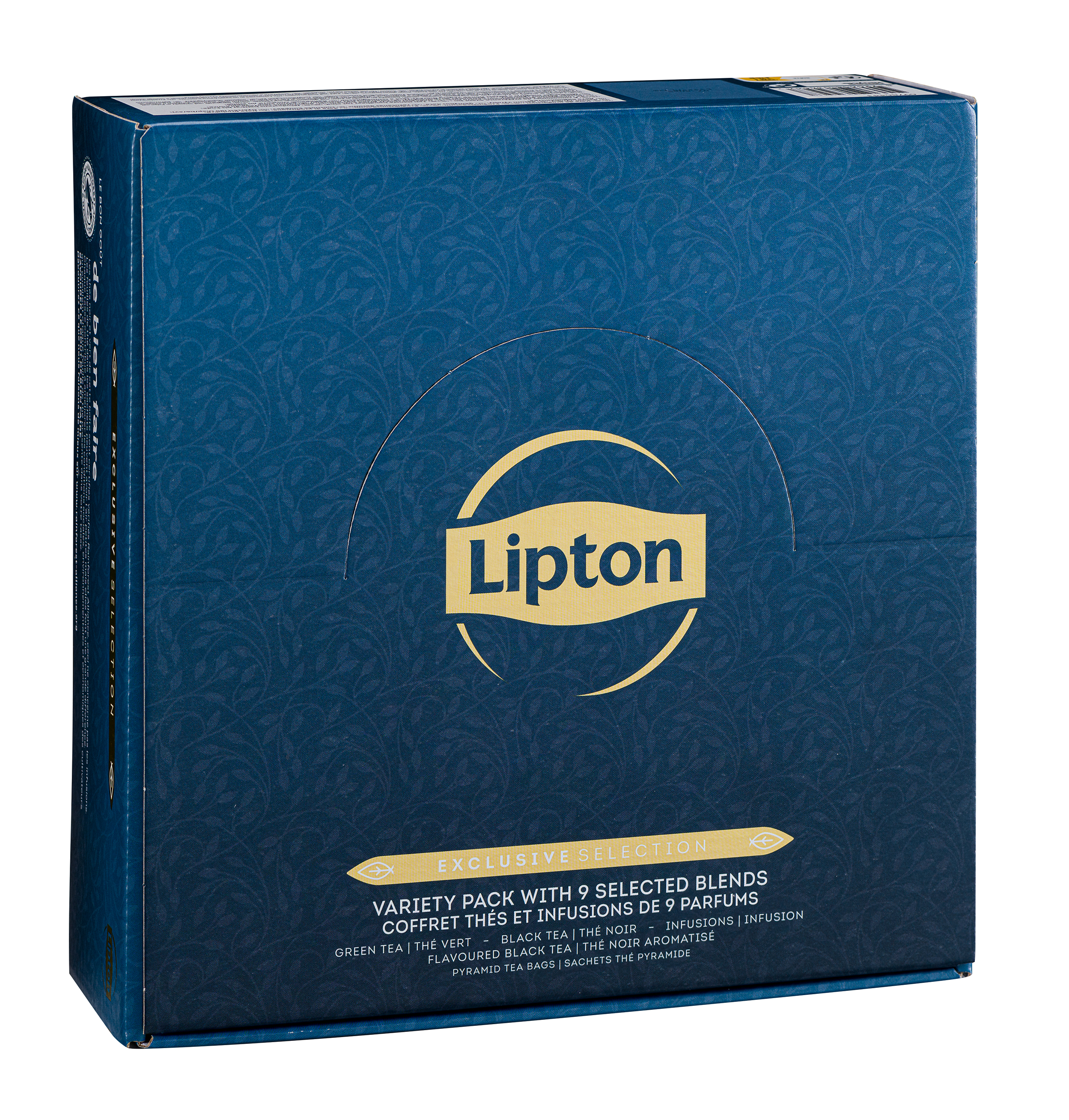 Coffret thé Lipton Exclusive Selection 9 variétés - 108 sachets