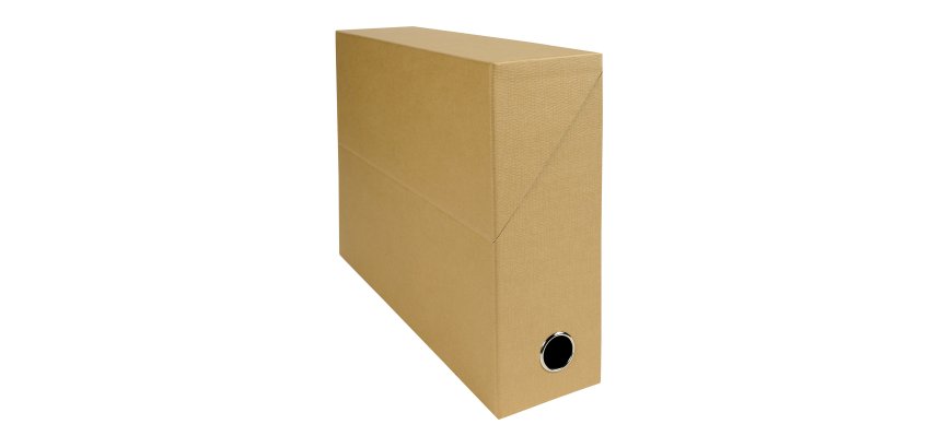 Classifying box Exacompta cardboard back 12 cm colors 