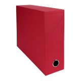 Boîte de classement Exacompta carton dos 9 cm couleurs