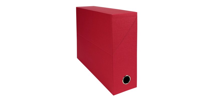 Boîte de classement Exacompta carton dos 9 cm couleurs