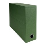 Boîte de classement Exacompta carton dos 9 cm vert