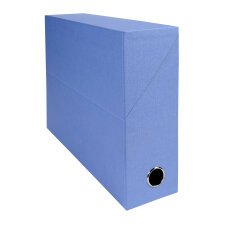 Boîte de classement Exacompta carton dos 9 cm couleurs