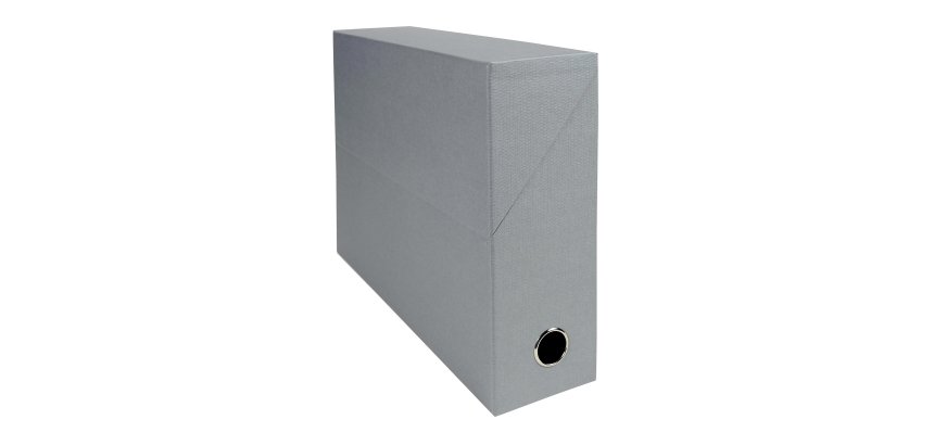 Boîte de classement Exacompta carton dos 9 cm couleurs