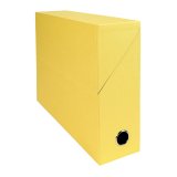 Classifying box Exacompta cardboard back 9 cm colors 
