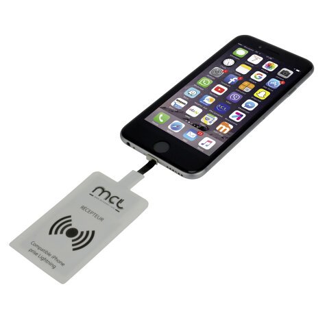 Adapter with induction for lightning socket 