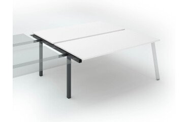 Pôle de 2 bureaux ECLA piètement métal - élément suivant