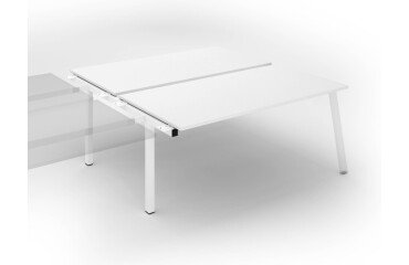 Conjunto de 2 mesas Ecla patas metal - elemento siguiente